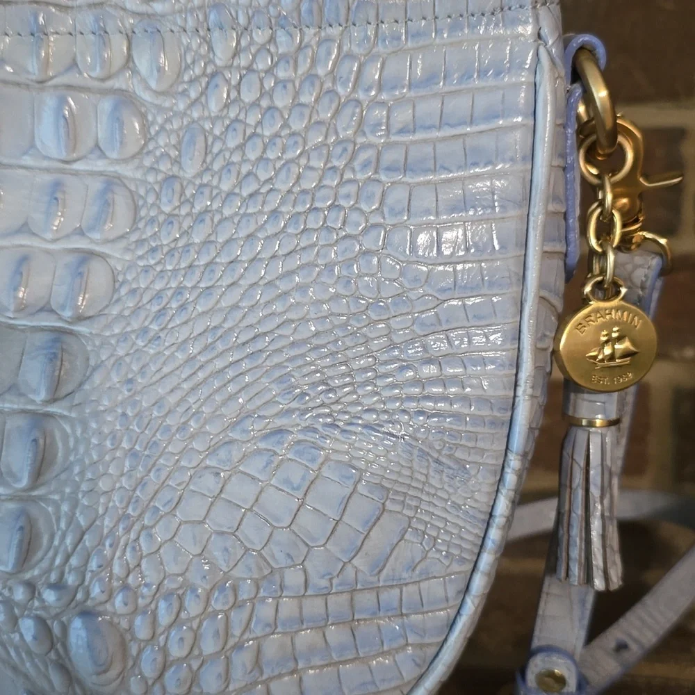 Brahmin Briar Crossbody Bag Blue - Picture 5 of 10